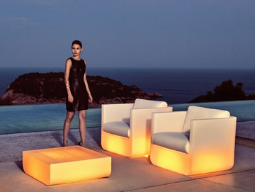 ULM - Armchair with armrests by VONDOM - view 3