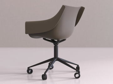 MANTA - Chair with castors with armrests by VONDOM - view 3