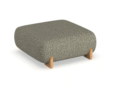 MILOS - Square fabric garden pouf by VONDOM - view 2
