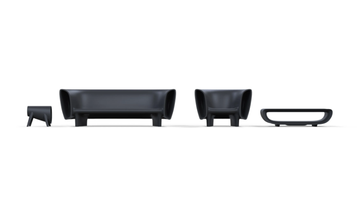 BUM BUM - Garden armchair with armrests by VONDOM - view 3