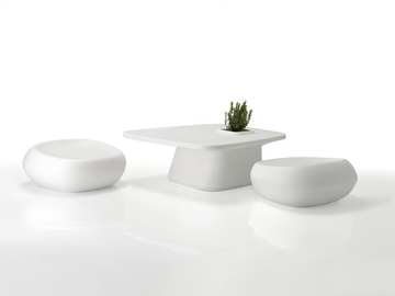MOMA AIRE LOW - Polyethylene coffee table by VONDOM - view 3