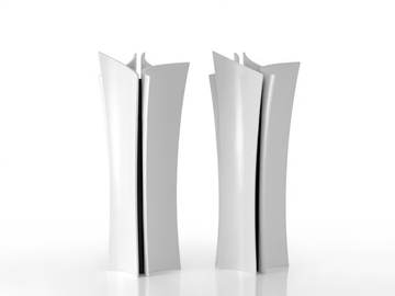 ALMA - High garden vase with Light by VONDOM - view 3