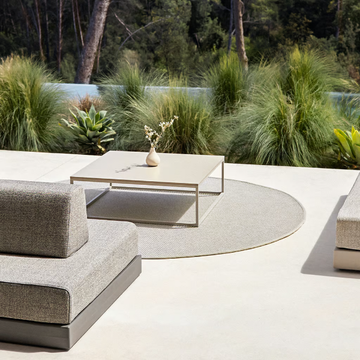 Round rug - Round recycled plastic outdoor rugs by VONDOM - view 3