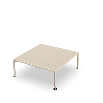 HAMPTONS - Square aluminium garden side table by VONDOM - view 3