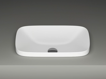 ALVEO - Inset rectangular ceramic washbasin by Valdama - view 2