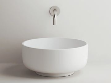 FONTE - Countertop ceramic washbasin by Valdama - view 2