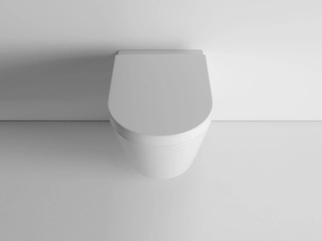 IL - Wall-hung ceramic toilet by Valdama - view 2