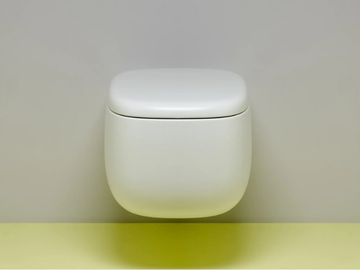 SEED - Wall-hung ceramic toilet by Valdama - view 2
