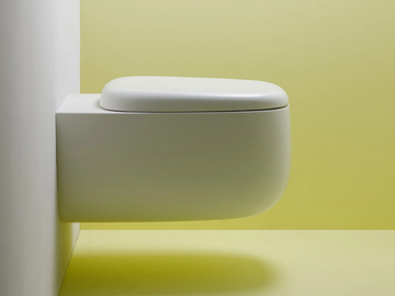 SEED - Wall-hung ceramic toilet by Valdama - view 3