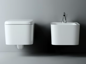 CAMEO - Wall-hung ceramic toilet by Valdama - view 2