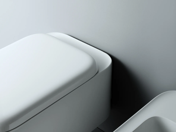 CAMEO - Wall-hung ceramic toilet by Valdama - view 3