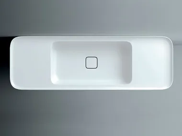 CAMEO - Countertop and wall-hung ceramic washbasin by Valdama - view 2
