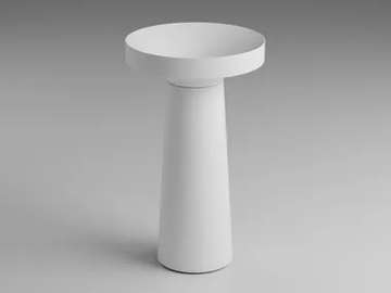 OCCHIO - Freestanding round ceramic washbasin by Valdama - view 2