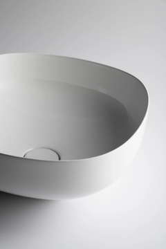 TOP - Countertop square ceramic washbasin by Valdama - view 3