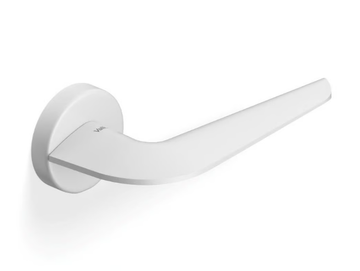 H1052 SUPERSONIC - Brass door handle on rose by Valli - view 2