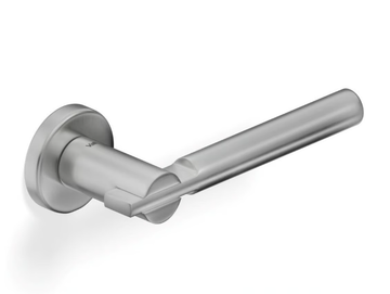 H5008 HIMALAYA - Stainless steel door handle on rose by Valli - view 2