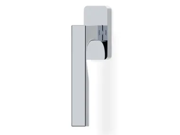 H 364 MB - Brass window handle on rose by Valli - view 2