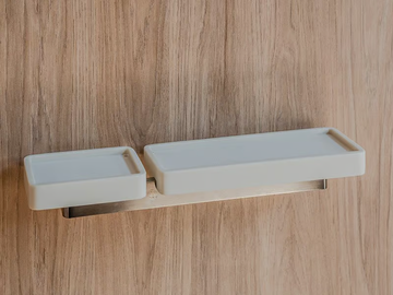 MINERAL - Bathroom wall shelf by Vallvé - view 3