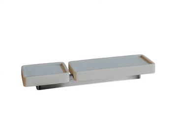 MINERAL - Bathroom wall shelf by Vallvé - view 2