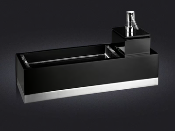 USE 40 - Resin bathroom wall shelf by Vallvé - view 3