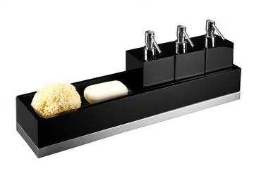 USE 60 - Resin bathroom wall shelf by Vallvé - view 2