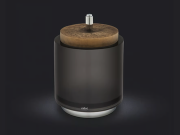 ARO - Resin bathroom waste bin by Vallvé - view 3