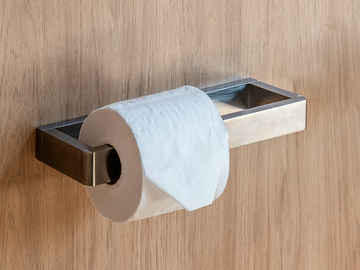 MINERAL - Double toilet roll holder by Vallvé - view 3