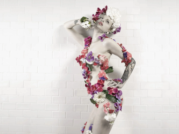 COTTON - Double-fired ceramic wall tiles by Valmori - view 2