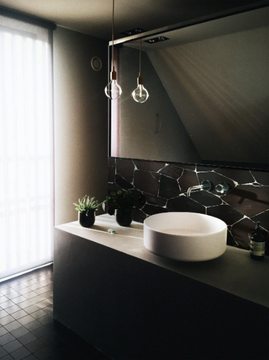 OPUS BLACK SILVER - Indoor stone wall/floor tiles by Valmori - view 3