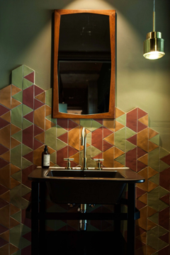 KONZEPT LE CRETE SHAPES - Indoor porcelain stoneware wall/floor tiles by Valmori - view 3