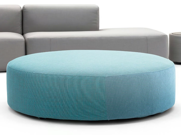 BELT - Round fabric garden pouf by Varaschin - view 2