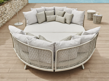 EMMA FAMILY - Synthetic fibre garden bed by Varaschin - view 2