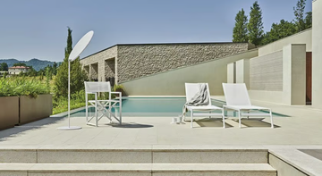 VICTOR - Recliner Batyline® sun lounger by Varaschin - view 3