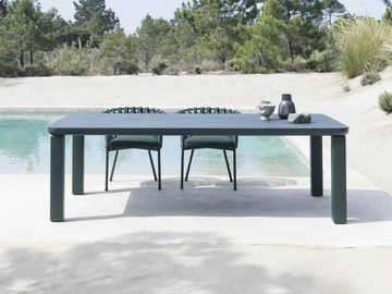 CUSTOMADE - Aluminium garden table with ceramic or HPL top by Varaschin - view 2