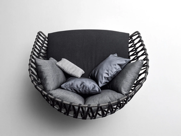 EMMA CROSS - 2 seater acrylic garden sofa by Varaschin - view 3