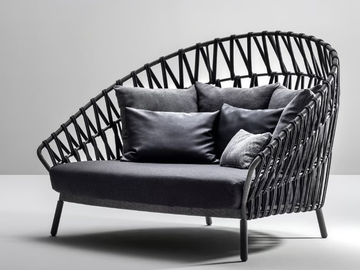 EMMA CROSS - 2 seater acrylic garden sofa by Varaschin - view 2