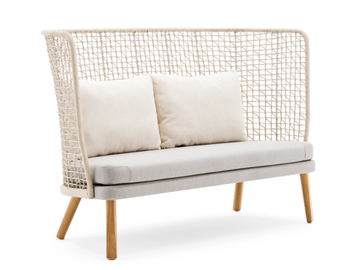 EMMA - 2 seater high-back garden sofa by Varaschin - view 2