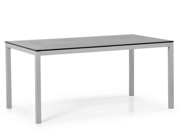 VICTOR - Rectangular powder coated aluminium garden table by Varaschin - view 2