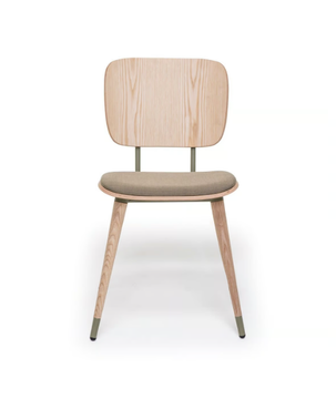 ABC - Ash chair with integrated cushion by Vergés - view 3