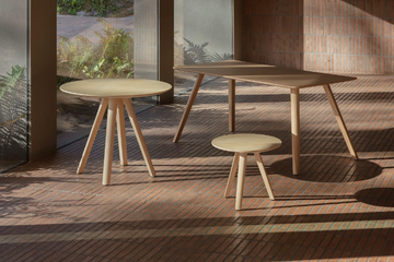 TAU - Rectangular MDF table by Vergés - view 3