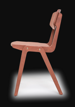 GLÖWR - Stackable beech chair by Vergés - view 3