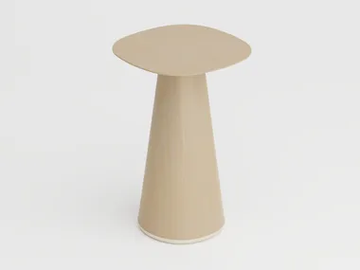 CONIC - Square high table by Vergés - view 2