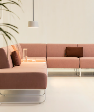 DULA - Modular fabric seating system by Vergés - view 3