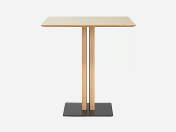 SANDWICH - Square ash table by Vergés - view 2