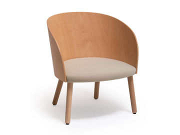 CISTELL ORIGINAL - Wooden easy chair with armrests by Vergés - view 2