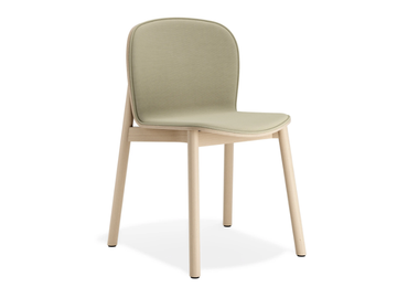 ONA - Plywood chair with integrated cushion by Vergés - view 2
