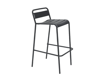 TWIST - Barstool with footrest by Vermobil - view 2