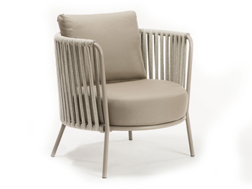DAISY ROPE - Garden easy chair with armrests by Vermobil - view 2