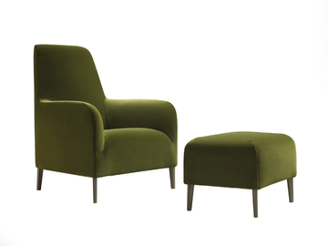 DIVANITAS - Fabric pouf with removable lining by Verzelloni - view 3