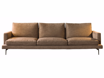 LARSEN - Sectional fabric sofa with removable cover by Verzelloni - view 2